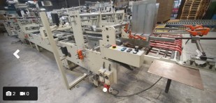 Carton gluer
